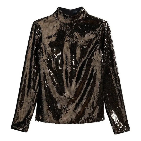 Ted Baker ~ Lovato Sequins Top - Picture 9 of 12